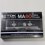 Tdk 60 Metal (new Sealed) Blank Cassette Tape Type Iv Made In Japan Nos. Fixed Price $36.42.