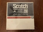 Scotch 7" Reel 1/4" X 2400' Magnetic Tape (200-1/4-2400) Factory Sealed. Fixed Price $25.00.