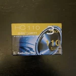 Radioshack HC-110 High Clarity Cassette Tape 3 Pack Minutes. Fixed Price $10.00.