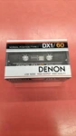 Denon DX1/60 3-PIECE Cassette Tape. Fixed Price $310.00.