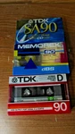 Vintage Lot Of 3 Blank Cassette Tapes Tdk Maxell 90 Min New Sealed. Fixed Price $19.99.