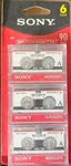 Sony MC-90 Microcassette Tapes 3 Pack New Minute Recording. Fixed Price $10.00.