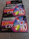 2 Blank Cassette Tapes Maxell UDII-110 Iec Type High Bias Eq 70US New Sealed. Fixed Price $13.99.