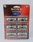 Sony Microcassette Pack 6MC60B2N Minutes Brand New Old Stock.. Fixed Price $17.98.