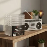 Collectible Audio Cassette Protectors 10-PACK Clear Norelco-style Cases. Fixed Price $23.89.