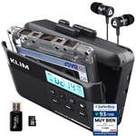 Klim K7 Cassette Tape Player + To MP3 Converter Portable Black. Fixed Price $60.39.