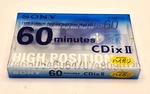 Sony Cdixii 60 Blank Audio Cassette Tape (sealed) New. Fixed Price $11.99.