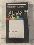 New & Sealed Silver Shadow Video Head Cleaning Cassette Vhs Format. Fixed Price $13.99.