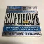 Realistic Supertape Recording 900' Low Noise 5" Reel 44-1872A New Sealed. Fixed Price $10.50.