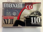 Maxell Xlii 110 High Bias Blank Cassette Tape New Sealed. Fixed Price $8.00.