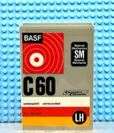Basf Lh Sm 60 Permastore Library Box Blank Cassette Tape (1) (sealed). Fixed Price $30.59.