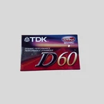 Lot Of 5 Tdk D60 Blank Audio Cassette Tapes Iec Type 1. Fixed Price $11.44.