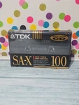 Tdk Sa-x 100 Iec Type Ii High Bias Blank Cassette Tape Sealed Nip. Fixed Price $8.00.