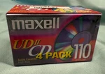 4 Pack Maxell Udii-cd 110. New Sealed Type High Bias Audio Cassettes. Fixed Price $24.00.