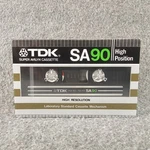 Vtg 1982 Tdk SA90 Blank High Position Tape Super Avilyn Cassette Type Ii Sealed. Fixed Price $13.95.