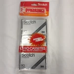 Scotch 3M Dynarange Minute Sealed Audio Cassette Tapes C-90 Lot Of Nos. Fixed Price $39.99.