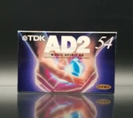 Tdk AD-2 54 Blank Audio Cassette Tape Type Ii High Position Made In Japan 1996. Fixed Price $15.99.