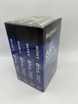 Sony T120VR Blank Vhs Tapes 4 Pack Sealed New Premium Grade 6 Hours Lot Of. Fixed Price $12.97.
