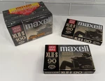 Maxell High Bias Xl Ii-s 90 & 100 Blank Audio Cassette Tapes Lot Of 6. Fixed Price $52.00.