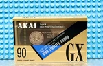 Akai Gx 90 1991 Japan Type Ii Blank Cassette Tape (1) (sealed). Fixed Price $29.69.