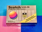 Scotch XSII-90 Box Of 10 Cassette Tapes (sealed). Fixed Price $224.99.