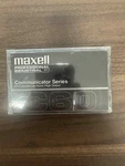 Maxell C60 Communicator Series Blank Audio Cassette Tape Brand New. Fixed Price $7.63.