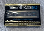 Maxell Xlii-s Cassette Tape, 90 Minutes New Old Stock (japan) Unused & Sealed. Fixed Price $26.00.