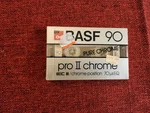 Basf Pro Ii Cr Chrome 90 High Bias Audio Cassette Tape Sealed New Old Stock Nos. Fixed Price $18.99.