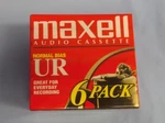 New Maxell Ur 60 Cassette Audio Tapes Normal Bias (pack Of 6). Fixed Price $7.49.