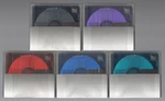 (5) Sony Md Minidiscs Collection 80MINS W/shock Abs Coating New - Colors. Fixed Price $29.95.