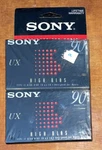 2 Pack) Sony Minutes High Bias Type Ii Cassette Tape Music C-90UXB New. Fixed Price $16.95.