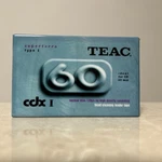 5 Brand New Teac Cdxi 60 Blank Cassettes Nos. Fixed Price $14.28.