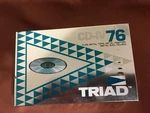Triad Taiyo Yuden Cd-iv 76 Metal Audio Cassette Tapes Vintage Nos. Fixed Price $59.95.