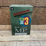 Supertape P6-30 Mp 8MM Video Cassette (30 Min 60 Lp) Tapes Pack. Fixed Price $10.99.