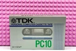 Tdk Pc 10 Blank Computer Cassette Tape (1) (sealed). Fixed Price $14.39.