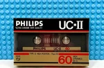 Philips Uc Ii 60 1985 Europe Type Blank Cassette Tape (1) (sealed). Fixed Price $26.99.