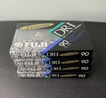 Fuji Extraslim Dr-i Iec 1 Type Normal 90 Minute Blank Cassettes Lot Of 4 New. Fixed Price $15.00.
