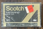 3M Scotch Metafine Metal Tape New Sealed Blank Cassette ME-C-90. Fixed Price $49.99.