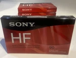 Pack Of 5: Sony Hf 90 Minute Blank Audio Cassette Tapes New/sealed. Fixed Price $12.00.