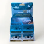 4 Tapes Only - Tdk MC60 Minute Blank Micro Cassette New Sealed. Fixed Price $12.99.