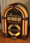 Vintage Classic CR-11 Collector's Edition Jukebox Style Radio Cassette Player. Fixed Price $40.00.