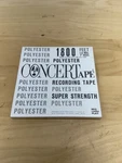 Realistic Concertape 1800' X 1/4" Reel To Recording Cat No 44-1018 New. Fixed Price $8.49.