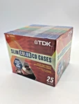 Pack Tdk Multi-color Slim Cases Brand New Sealed From 2004 MG1B-MG25. Fixed Price $9.95.