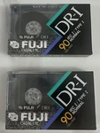 2 New Fuji Blank Tapes Dr-i Normal Bias 90 Audiocassette Sealed. Fixed Price $14.95.