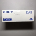 New Sealed Sony PDP-65C Dat Plus Professional Digital Audio Tapes X10. Fixed Price $165.00.