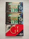 Memorex CD2 110 High BIAS-2 + Jvc Gi 60 Minute Cassette Tapes New. Fixed Price $11.99.