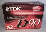 10-PK Tdk D90 Blank Audio Cassette Tapes Ieci/type High Output Factory Sealed. Fixed Price $18.49.