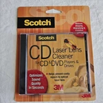2004 3M Scotch Laser Lens Cleaner Disc For Cd/dvd, Factory Sealed, AV101. Fixed Price $21.49.