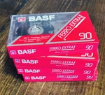(4) Basf Ferro Extra 90 Minute Cassette Tapes Position Normal Iec Lot Of. Fixed Price $23.99.