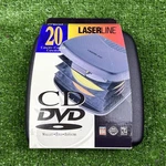 Vintage New 1999 Mead Laserline Cd Dvd 20 Disc Hard Case Holder Wallet. Fixed Price $19.99.